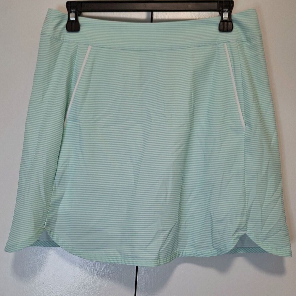 Vineyard Vines Womens Golf Skort Sz Small White Polyester Nylon Spandex